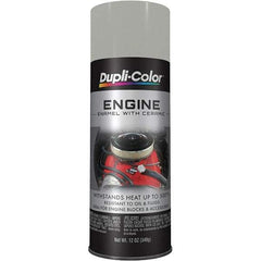 Dupli-Color - 12 oz Cast Coat Automotive Heat Resistant Paint - Metallic Finish, 500°F Max Temp, Comes in Aerosol Can - Eagle Tool & Supply