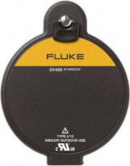 Fluke - 4\x94 Diam, Infrared Viewing Window - 9.35" View Area, .16\x94 Thickness, Use with Fluke IR Cameras - Eagle Tool & Supply