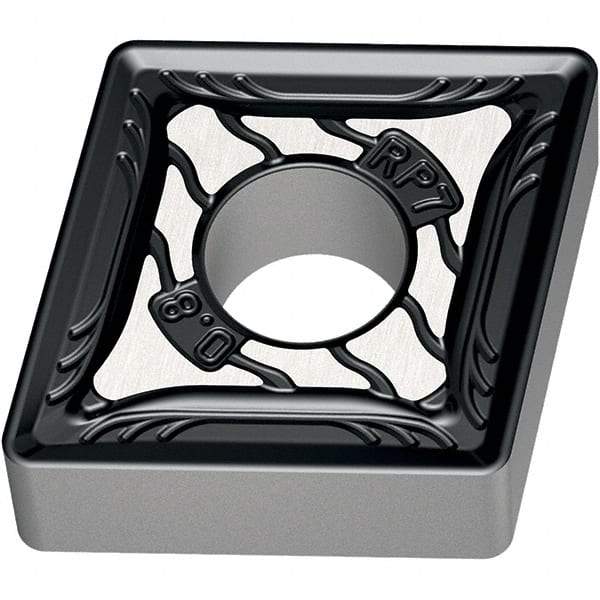 Walter - CNMG866 RP7 Grade WKP30S Carbide Turning Insert - 80° Diamond, 1" Inscr Circle, 3/8" Thick, 3/32" Corner Radius - Eagle Tool & Supply