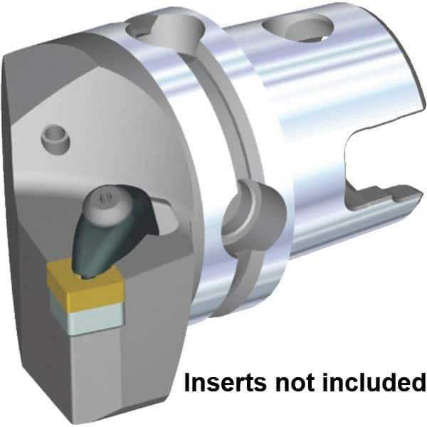 Kennametal - Left Hand Cut, Size KM50TS, SN.. 120408 & SN.. 432 Insert Compatiblity, External Modular Turning & Profiling Cutting Unit Head - 30mm Ctr to Cutting Edge, 50mm Head Length, Through Coolant, Series Kenclamp - Eagle Tool & Supply
