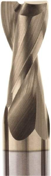 Seco - 8mm, 2 Flute, Single End, Solid Carbide, 1mm Corner Radius End Mill - 63mm OAL, 30° Helix, Right Hand Flute, 16mm LOC, Right Hand Cut, 24mm Extended Reach - Eagle Tool & Supply