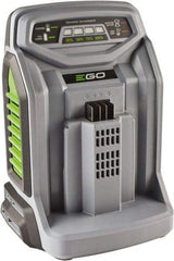 EGO Power Equipment - 6-3/4" Long x 8-1/4" Wide x 11" High Metal & Plastic Battery Charger - For EGO Batteries - Eagle Tool & Supply