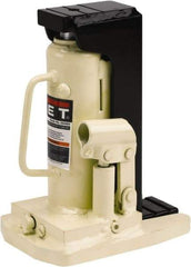 Jet - 2 Ton Capacity Toe Jack - 9-1/4" to 13-3/4" High, 4-15/16" Long x 7" Wide Base - Eagle Tool & Supply