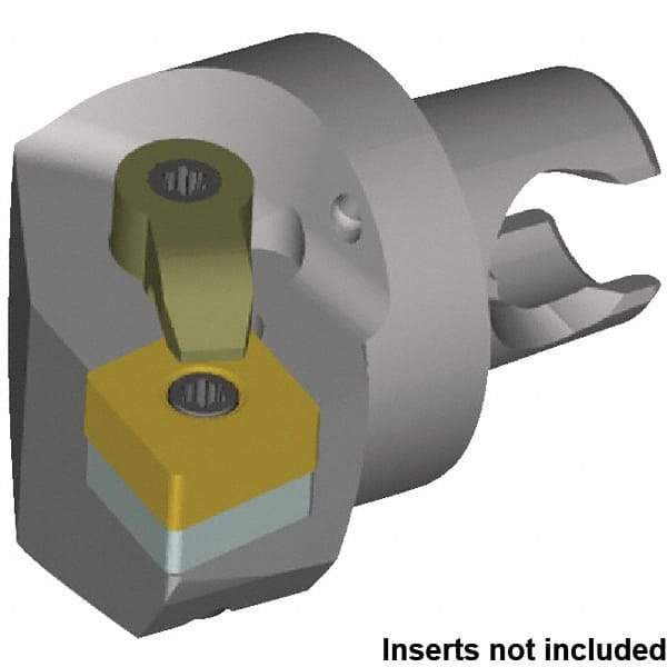 Kennametal - Left Hand Cut, 22mm Min Bore Diam, Size KM2532 Steel Modular Boring Cutting Unit Head - 30mm Max Bore Depth, Through Coolant, Compatible with CN..090308, CN..322 - Eagle Tool & Supply