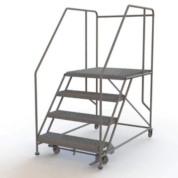 TRI-ARC - Rolling & Wall Mounted Ladders & Platforms Type: Rolling Work Platform Style: Steel Work Platform - Eagle Tool & Supply