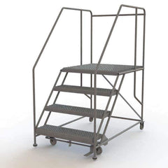 TRI-ARC - Rolling & Wall Mounted Ladders & Platforms Type: Rolling Work Platform Style: Steel Work Platform - Eagle Tool & Supply