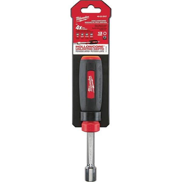 Milwaukee Tool - Nutdrivers Tool Type: Magnetic Tip Nutdriver System of Measurement: Metric - Eagle Tool & Supply