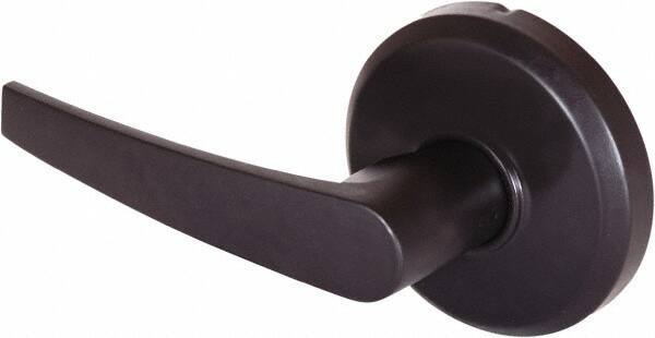 Stanley - Grade 2 Dummy Lever Lockset - 2-3/4" Back Set, Keyless Cylinder, Brass Alloy, Oil Rubbed Bronze Finish - Eagle Tool & Supply