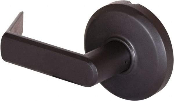 Stanley - Grade 2 Dummy Lever Lockset - 2-3/4" Back Set, Keyless Cylinder, Brass Alloy, Oil Rubbed Bronze Finish - Eagle Tool & Supply