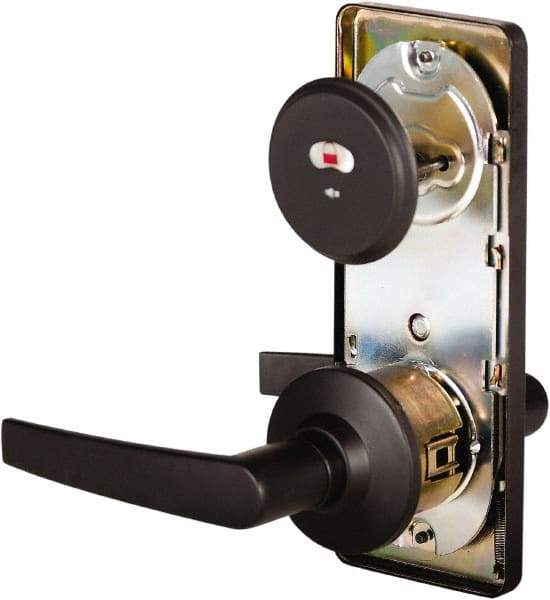 Stanley - Grade 2 Passage Lever Lockset - 2-3/4" Back Set, Keyless Cylinder, Brass Alloy, Oil Rubbed Bronze Finish - Eagle Tool & Supply