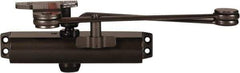 Stanley - 9-3/4" Closer Body Length, Multi-Size Closer Manual Damper - Painted Aluminum Finish, Reversible - Eagle Tool & Supply
