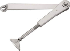 Stanley - Multisized Power Operated Damper - Multimount, Reversible Hand, Painted Aluminum Finish - Eagle Tool & Supply
