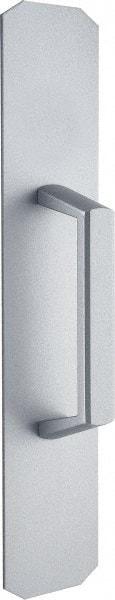 Stanley - Satin Chrome Finish, Zinc Alloy Dummy Pull Trim - Nonhanded, For Hollow, Metal and Wood Doors - Eagle Tool & Supply