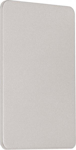 Precision - 15" OAL Nonhanded Flatbar - 32 to 36" Door Width, Satin Stainless Steel Finish, Grade 1, 2100 Series - Eagle Tool & Supply