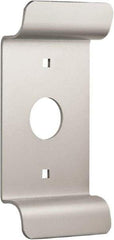 Precision - 8" OAL Nonhanded Flatbar - 32 to 36" Door Width, Painted Aluminum Finish, Grade 1, Stanley Commercial Hardware - Eagle Tool & Supply