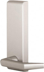 Precision - 8" OAL Nonhanded Flatbar - 32 to 36" Door Width, Painted Aluminum Finish, Grade 1, Stanley Commercial Hardware - Eagle Tool & Supply