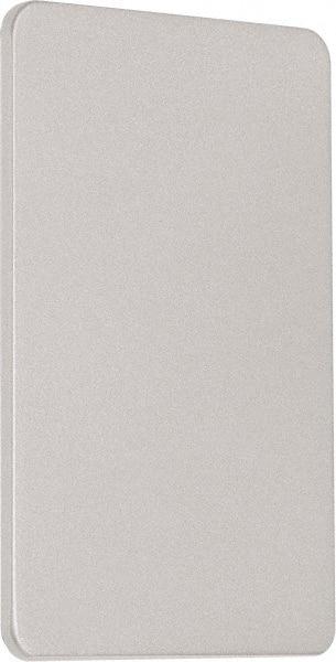 Precision - 10" OAL Nonhanded Flatbar - 32 to 36" Door Width, Satin Stainless Steel Finish, Grade 1, 2100 Series - Eagle Tool & Supply
