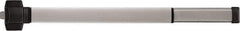 Precision - 48" OAL Right Hand Reverse Fire Rated Flatbar - 32 to 36" Door Width, Painted Aluminum Finish, Grade 1, Reliant Series - Eagle Tool & Supply