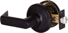 Stanley - Grade 1 Communicating Lever Lockset - 2-3/4" Back Set, Key In Lever Cylinder, Brass Alloy, Oil Rubbed Bronze Finish - Eagle Tool & Supply