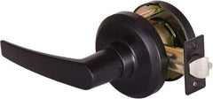 Stanley - Grade 1 Communicating Lever Lockset - 2-3/4" Back Set, Key In Lever Cylinder, Brass Alloy, Oil Rubbed Bronze Finish - Eagle Tool & Supply