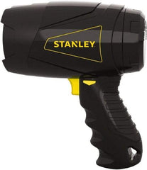 Stanley - Black Halogen Spotlight - 400 Lumens, 6 Volt, 3 Watt - Eagle Tool & Supply