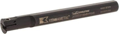 Kennametal - 5/8" Min Bore Diam, 125mm OAL, 1/2" Shank Diam, A-EVE Indexable Boring Bar - 1" Max Bore Depth, EG0160M1FP02 Insert - Eagle Tool & Supply