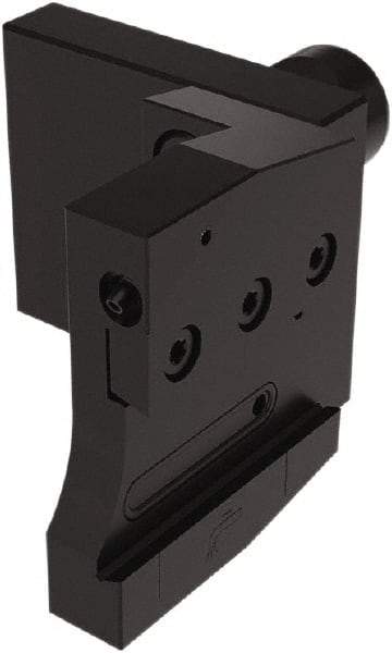 Seco - Tool Block Style 150.10-JETI, 25mm Blade Height, 134.5mm OAL, 78mm OAH, Indexable Cutoff Blade Tool Block - 30mm Shank Width, Through Coolant - Eagle Tool & Supply