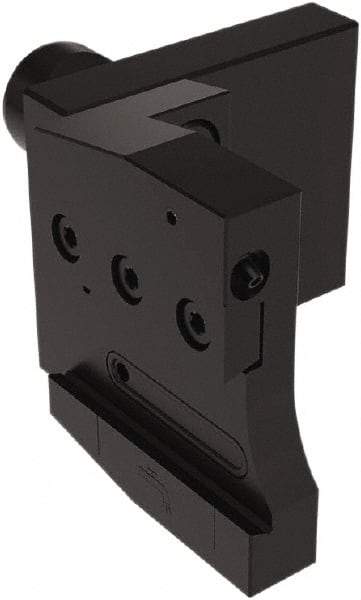 Seco - Tool Block Style 150.10-JETI, 25mm Blade Height, 134.5mm OAL, 78mm OAH, Indexable Cutoff Blade Tool Block - 30mm Shank Width, Through Coolant - Eagle Tool & Supply