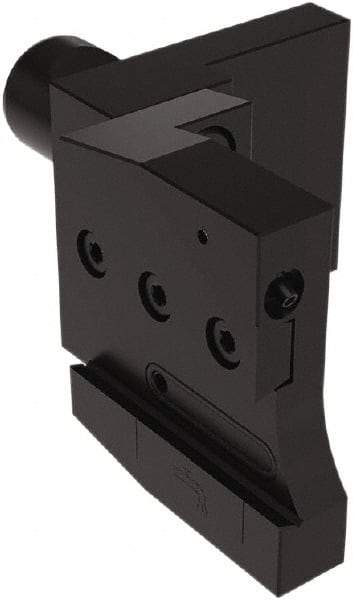 Seco - Tool Block Style 150.10-JETI, 20mm Blade Height, 140.5mm OAL, 74mm OAH, Indexable Cutoff Blade Tool Block - 30mm Shank Width, Through Coolant - Eagle Tool & Supply