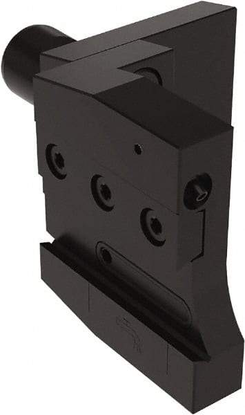 Seco - Tool Block Style 150.10-JETI, 20mm Blade Height, 133.5mm OAL, 74mm OAH, Indexable Cutoff Blade Tool Block - 25mm Shank Width, Through Coolant - Eagle Tool & Supply