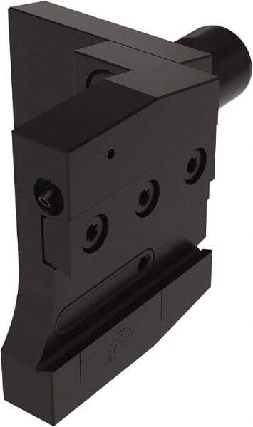 Seco - Tool Block Style 150.10-JETI, 20mm Blade Height, 133.5mm OAL, 74mm OAH, Indexable Cutoff Blade Tool Block - 25mm Shank Width, Through Coolant - Eagle Tool & Supply