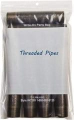 C-LINE - 6 x 13", 2 mil Self-Seal Reclosable Bags - Clear - Eagle Tool & Supply
