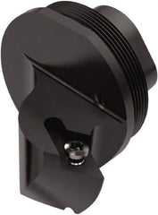 Seco - SDXCR, Right Hand Cut, 62.5° Lead Angle, 50mm Shank Height x 50mm Shank Width, Positive Rake Indexable Turning Toolholder - 25mm OAL, DC..11T3.. Insert Compatibility, Series GL - Eagle Tool & Supply