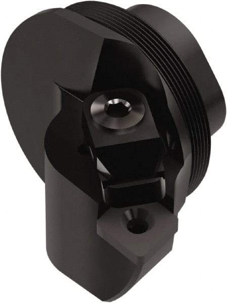 Seco - CCLNR, Right Hand Cut, 95° Lead Angle, 50mm Shank Height x 50mm Shank Width, Negative Rake Indexable Turning Toolholder - 32mm OAL, CNMN 1204.. Insert Compatibility, Series GL - Eagle Tool & Supply