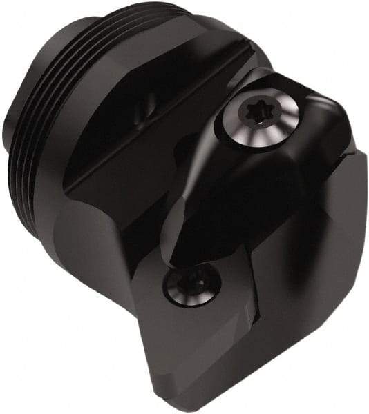Seco - DDUNL, Left Hand Cut, 93° Lead Angle, 32mm Shank Height x 32mm Shank Width, Negative Rake Indexable Turning Toolholder - 32mm OAL, DN..1504.. Insert Compatibility, Series GL - Eagle Tool & Supply