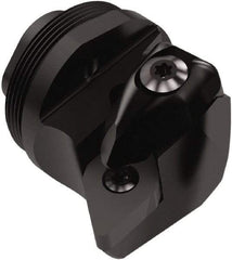Seco - DDUNL, Left Hand Cut, 93° Lead Angle, 32mm Shank Height x 32mm Shank Width, Negative Rake Indexable Turning Toolholder - 32mm OAL, DN..1504.. Insert Compatibility, Series GL - Eagle Tool & Supply