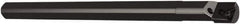 Seco - 5/8" Min Bore Diam, 8" OAL, 1/2" Shank Diam, A08-STUCL Indexable Boring Bar - 1-1/2" Max Bore Depth, TC..2 Insert, Screw Holding Method - Eagle Tool & Supply