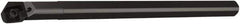 Seco - 16mm Min Bore Diam, 8" OAL, 1/2" Shank Diam, A08-SCFCR Indexable Boring Bar - 1-1/2" Max Bore Depth, CC..3 Insert, Screw Holding Method - Eagle Tool & Supply