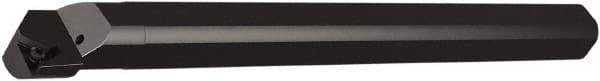 Seco - 32.52mm Min Bore Diam, 12" OAL, 1" Shank Diam, A16-STUCR Indexable Boring Bar - 3" Max Bore Depth, TC..3 Insert, Screw Holding Method - Eagle Tool & Supply