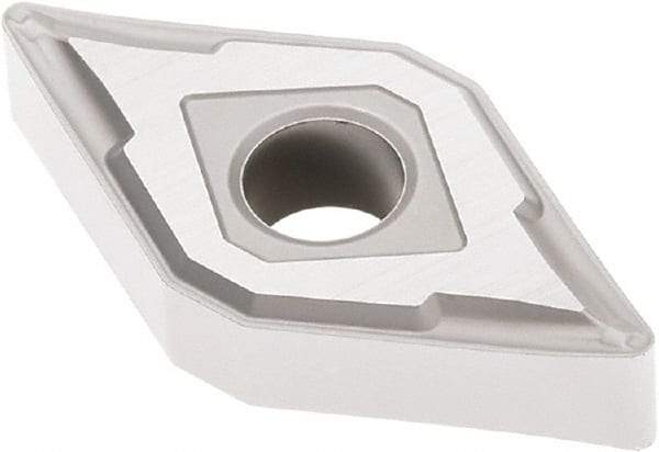Seco - DNMG441 MF2 Grade TP3501 Carbide Turning Insert - Ti(C/N)/Al2O3 Finish, 55° Diamond, 1/2" Inscr Circle, 1/4" Thick, 1/64" Corner Radius - Eagle Tool & Supply