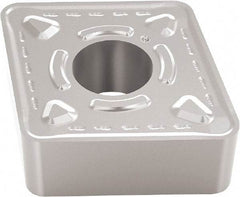 Seco - CNMG432 M6 Grade TP3501 Carbide Turning Insert - Ti(C/N)/Al2O3 Finish, 80° Diamond, 1/2" Inscr Circle, 3/16" Thick, 1/32" Corner Radius - Eagle Tool & Supply