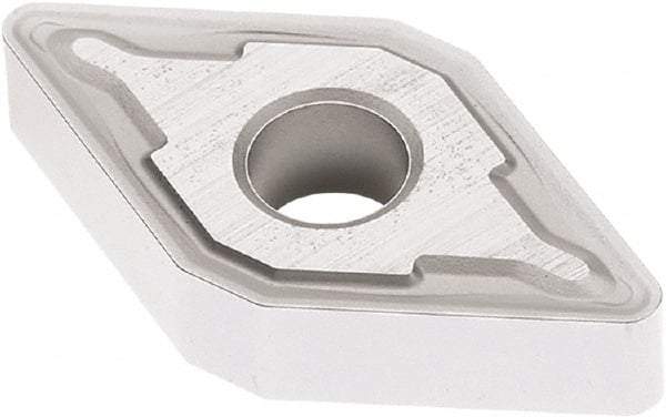 Seco - DNMG543 M5 Grade TP3501 Carbide Turning Insert - TiCN/Al2O3 Finish, 55° Diamond, 5/8" Inscr Circle, 1/4" Thick, 3/64" Corner Radius - Eagle Tool & Supply