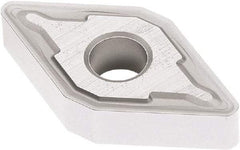 Seco - DNMG444 M5 Grade TP3501 Carbide Turning Insert - Ti(C/N)/Al2O3 Finish, 55° Diamond, 1/2" Inscr Circle, 1/4" Thick, 1/16" Corner Radius - Eagle Tool & Supply