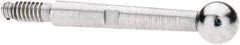 SPI - 3mm Ball Diam, Stainless Steel, Ball Test Indicator Contact Point - 13.7mm Contact Point Length, Use with SPI Integral Series - Eagle Tool & Supply