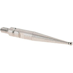 SPI - 1mm Ball Diam, Stainless Steel, Ball Test Indicator Contact Point - 20.8mm Contact Point Length, Use with SPI Integral Series - Eagle Tool & Supply