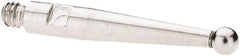 SPI - 2mm Ball Diam, Stainless Steel, Ball Test Indicator Contact Point - 16.8mm Contact Point Length, Use with SPI Integral Series - Eagle Tool & Supply