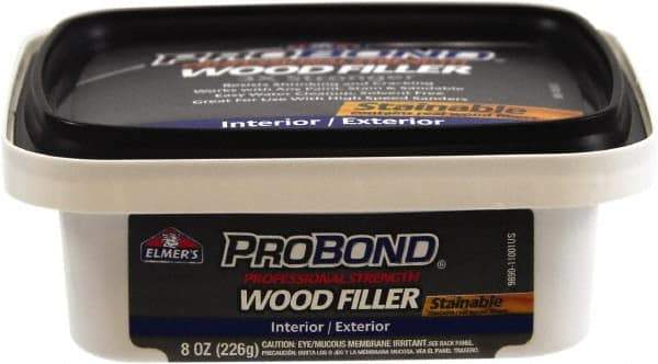 Elmer's - 0.5 Pt Jar Wood Filler - Eagle Tool & Supply