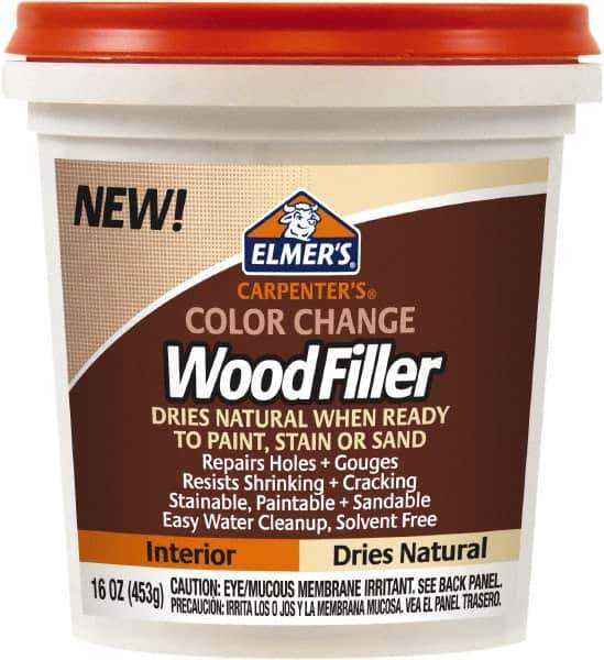 Elmer's - 16 oz Jar Wood Filler - Natural - Eagle Tool & Supply