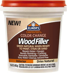 Elmer's - 16 oz Jar Wood Filler - Natural - Eagle Tool & Supply