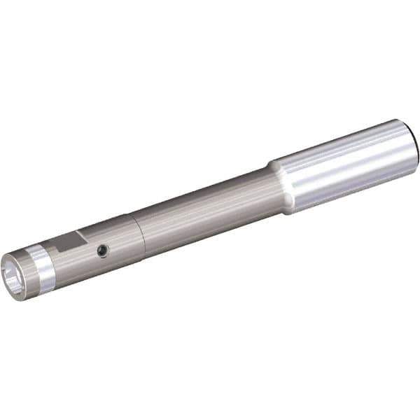 Kennametal - 1.2598" Body Diam, Axial Clamp, Straight Shank Modular Reamer Body - 61mm Shank Length, 192mm Body Length - Eagle Tool & Supply